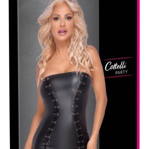 Cottelli PARTY Tubeminikleid, enges Tube-Minikleid schwarz Größe L