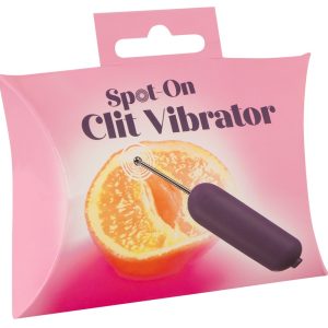 You2Toys Spot-On Klitorisvibrator - Klein, kraftvoll, punktgenau Lila/Silber