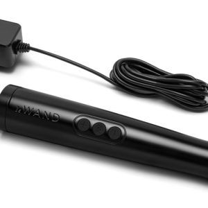 le Wand Die Cast Rechargeable - Luxus-Massagestab in handlicher Größe schwarz