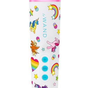 Le Wand Unicorn Wand - Luxus-Massagestab mit Einhorn-Dildoaufsatz Unicorn