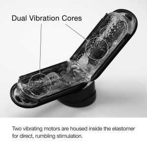 Tenga Flip Zero Gravity - Vibro-Masturbator mit 2 Motoren schwarz