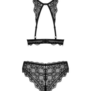 Obsessive Renelia Dessous-Set schwarz L/XL