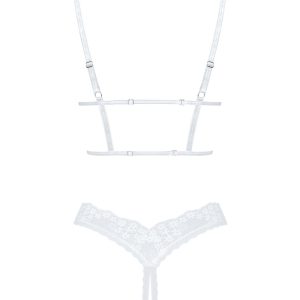 Obsessive Ouvert-Set Heavenlly weiß XS/S