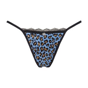 Obsessive Verführerischer Nadines-Tanga blau L/XL