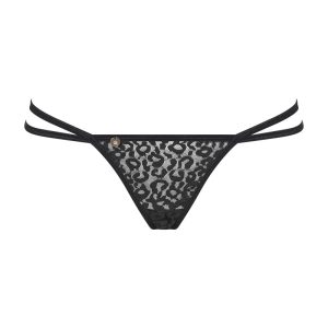 Obsessive Verführerischer Nadines-Tanga schwarz S/M