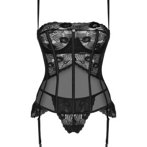 Obsessive Strapshemd Serena Love schwarz XL/2XL