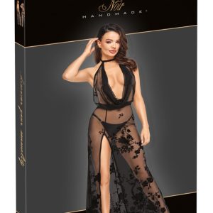 Noir Verführerisches pitzenkleid schwarz S