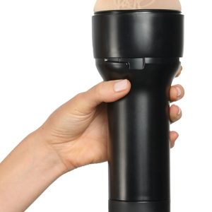 Fleshlight Boost Bang - Masturbator mit Saugkontrolle schwarz