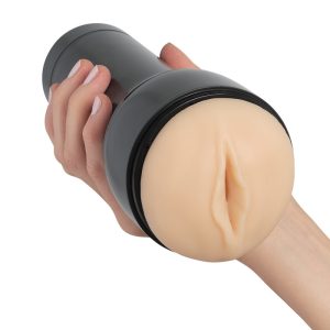 b-Vibe Naturdildo 9" Curvy - Lebensecht & Biegsam schwarz