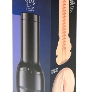 b-Vibe Naturdildo 9" Curvy - Lebensecht & Biegsam schwarz