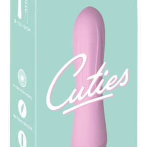 Cuties Mini Vibrator - Starke Vibration, herzförmiger Button rosa