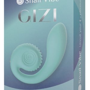 Snail Vibe Gizi - Flexibler Duo-Vibrator für G-Punkt-Stimulation türkis