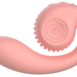 Snail Vibe Gizi - Flexibler Duo-Vibrator für G-Punkt-Stimulation rosa