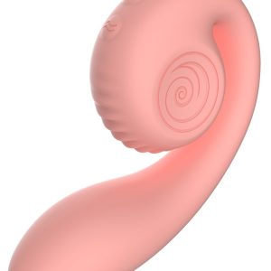 Snail Vibe Gizi - Flexibler Duo-Vibrator für G-Punkt-Stimulation rosa