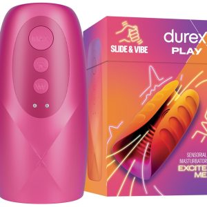 Durex Tease & Vibe - Minivibrator mit Bunny-Aufsatz pink