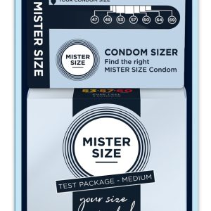 Mister Size Test Package Medium - 3 Kondome nach Maß