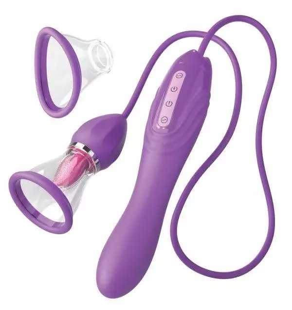 Fantasy For Her Ultimate Pleasure Max - Intim-Saugschale mit Leckzunge, Vibrator & Pumpschlauch Fantasy For Her Ultimate Pleasure Max - Intim-Saugschale mit Leckzunge, Vibrator & Pumpschlauch