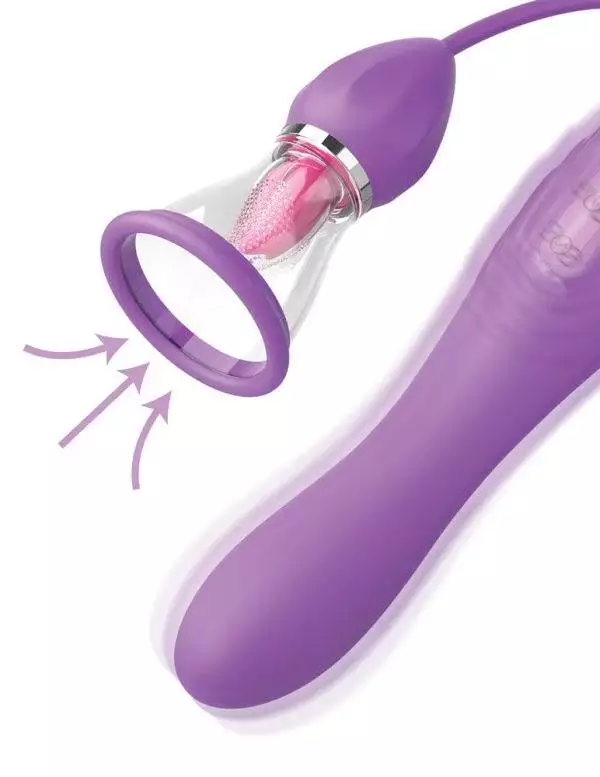 Fantasy For Her Ultimate Pleasure Max - Intim-Saugschale mit Leckzunge, Vibrator & Pumpschlauch Fantasy For Her Ultimate Pleasure Max - Intim-Saugschale mit Leckzunge, Vibrator & Pumpschlauch