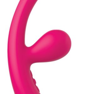 JimmyJane Reflexx Rabbit 3 - Dualer Vibrator mit 10 Vibrationsmodi und Wärmefunktion