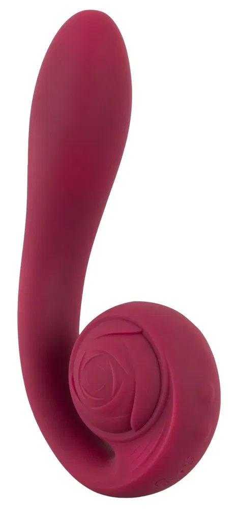 Rosenrot Bendable Spot-on Vibrator - Flexibler Klitorisschmeichler - Wasserdicht - 10 Vibrationsmodi
