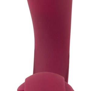 Rosenrot Bendable Spot-on Vibrator - Flexibler Klitorisschmeichler - Wasserdicht - 10 Vibrationsmodi