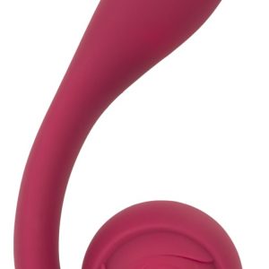 Rosenrot Bendable Spot-on Vibrator - Flexibler Klitorisschmeichler - Wasserdicht - 10 Vibrationsmodi