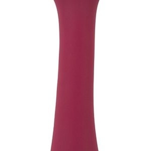 Rosenrot Bendable G-Spot Vibrator - Konische Rose, 20 cm, Schwarz