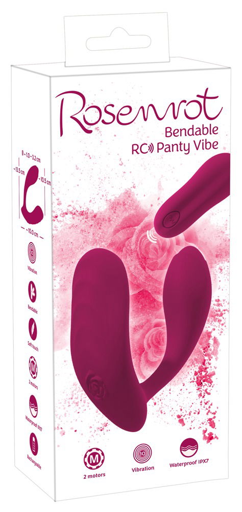 Rosenrot Bendable Panty Vibe – Power-Vibrationshöschen