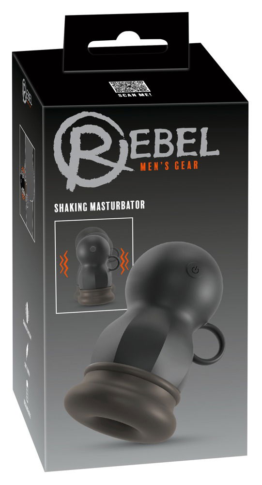 Rebel Penis Shaker - L, Schwarz