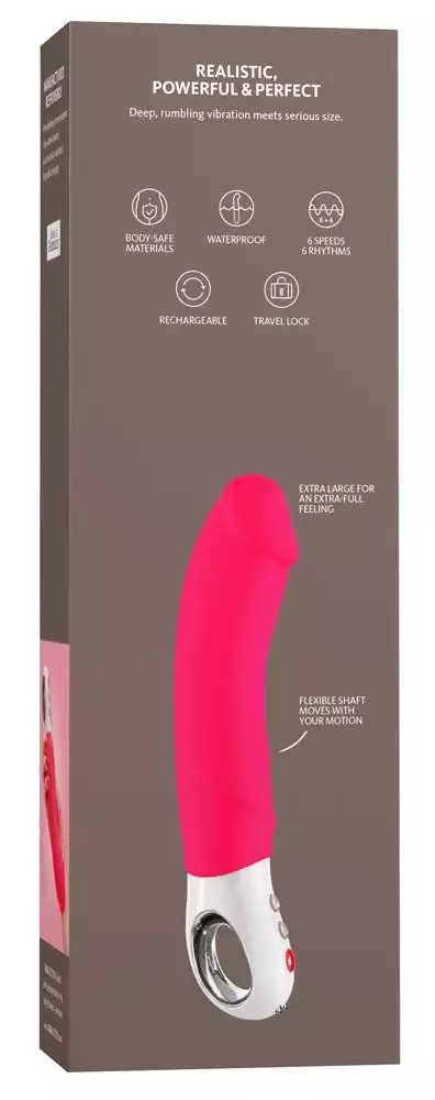 Fun Factory Wiederaufladbarer Vibrator - Schwarz 22,8 cm Ø 4,4 cm Fun Factory Wiederaufladbarer Vibrator - Schwarz 22,8 cm Ø 4,4 cm