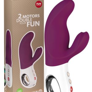 Lovehoney Doppelter Lustgenuss G-Punkt-Vibrator, lila, wasserdicht