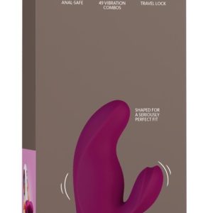 Lovehoney Doppelter Lustgenuss G-Punkt-Vibrator, lila, wasserdicht