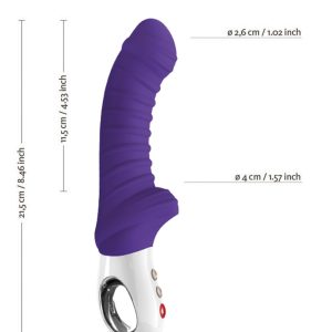 Fun Factory - TIGER G5 G-Punkt-Vibrator, Größe: 22,5 cm, Farbe: Silikon, Schwarz