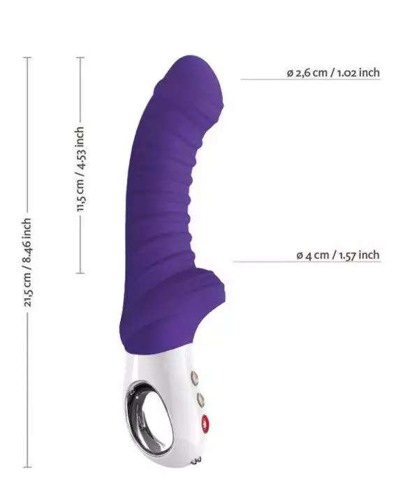 Fun Factory - TIGER G5 G-Punkt-Vibrator, Größe: 22,5 cm, Farbe: Silikon, Schwarz Fun Factory - TIGER G5 G-Punkt-Vibrator, Größe: 22,5 cm, Farbe: Silikon, Schwarz