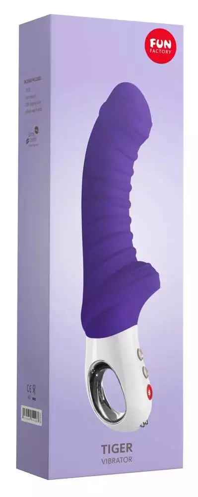 05875320000_verp Fun Factory - TIGER G5 G-Punkt-Vibrator, Größe: 22,5 cm, Farbe: Silikon, Schwarz