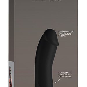 Black Velvet - G-Punkt Vibrator - wasserfest - Silikon - 23,5 cm - Schwarz