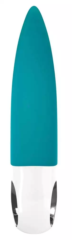 Fun Factory Vibrator VOLTA - kraftvoller Klitorisstimulator mit 6 Vibrationsrhythmen, wasserdicht, wiederaufladbar (Schwarz)