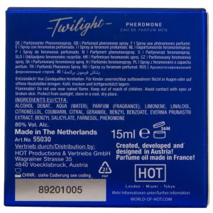 HOT Twilight Pheromone Eau de Parfum men, 15ml