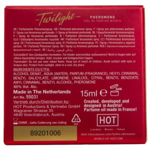 HOT Twilight Pheromone Eau de Parfum - Verführerischer floraler Duft