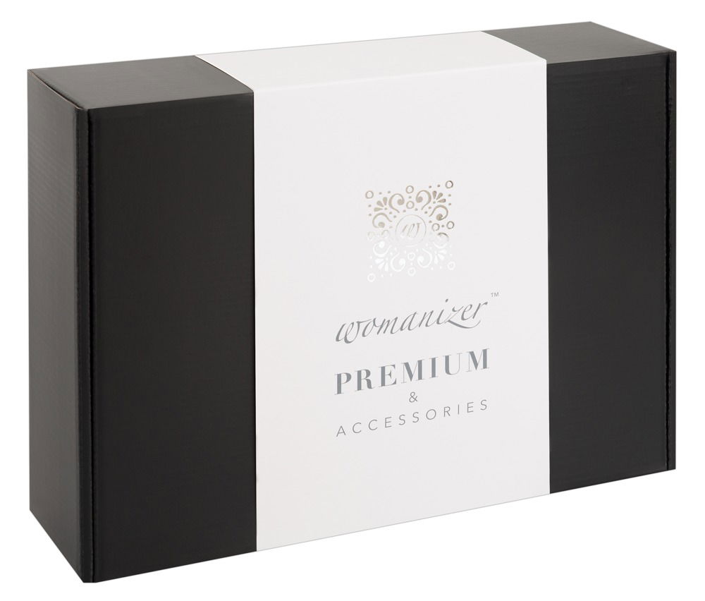 Womanizer Premium Set - inklusive Zubehör, Größe: Standard, Farbe: Schwarz