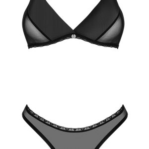 Obsessive Latinesa Soft-BH und Riostring Set in Schwarz.