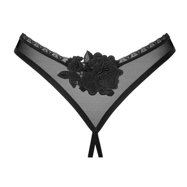 Obsessive Latinesa Riostring ouvert Schwarz