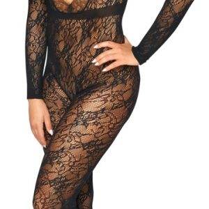 Cottelli FANTASY Langarm-Catsuit ouvert in Spitzenoptik Cottelli FANTASY Langarm-Catsuit ouvert in Spitzenoptik – Bild 3