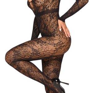 Cottelli FANTASY Langarm-Catsuit ouvert in Spitzenoptik Cottelli FANTASY Langarm-Catsuit ouvert in Spitzenoptik – Bild 4