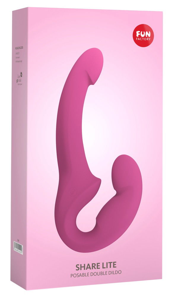 Fun Factory Share Lite Doppeldildo Pure Lust - Silikon BDSM Toy