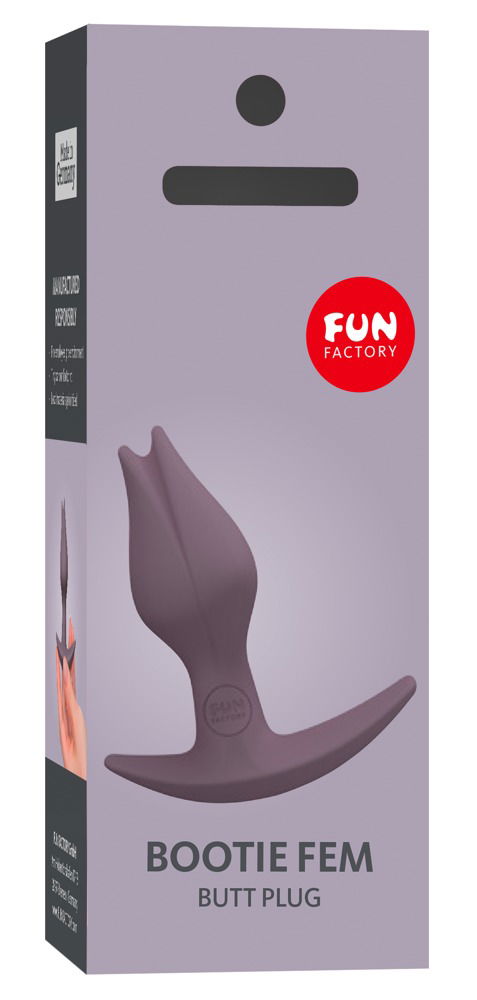 Fun Factory Bootie Fem Silikon Analplug, Größe S, Blau