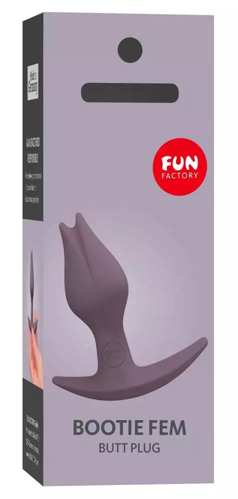 Fun Factory Bootie Fem Silikon Analplug, Größe S, Blau