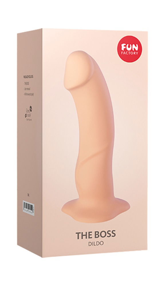 Big-Size Naturdildo "THE BOSS" - 18 cm Ø 4,2 cm - Silikon