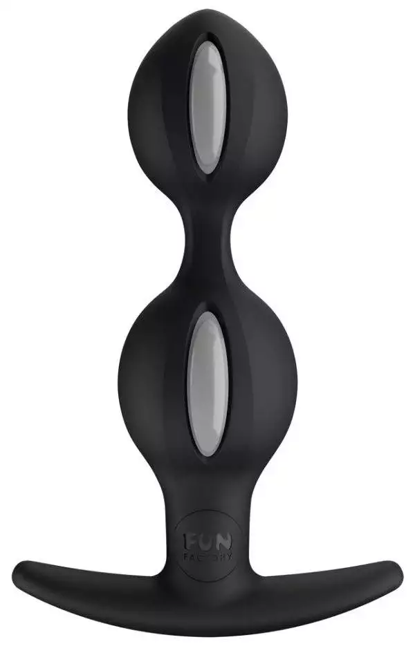 Magical Sensation Analkette, 2 unterschiedlich große Kugeln, anale Stimulation, ergonomischer Griff, Silikon, ABS, 12,5 cm, Ø Kugel 3,2 cm & 3,6 cm, 90 g Magical Sensation Analkette, 2 unterschiedlich große Kugeln, anale Stimulation, ergonomischer Griff, Silikon, ABS, 12,5 cm, Ø Kugel 3,2 cm & 3,6 cm, 90 g