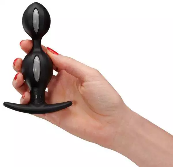 Magical Sensation Analkette, 2 unterschiedlich große Kugeln, anale Stimulation, ergonomischer Griff, Silikon, ABS, 12,5 cm, Ø Kugel 3,2 cm & 3,6 cm, 90 g Magical Sensation Analkette, 2 unterschiedlich große Kugeln, anale Stimulation, ergonomischer Griff, Silikon, ABS, 12,5 cm, Ø Kugel 3,2 cm & 3,6 cm, 90 g